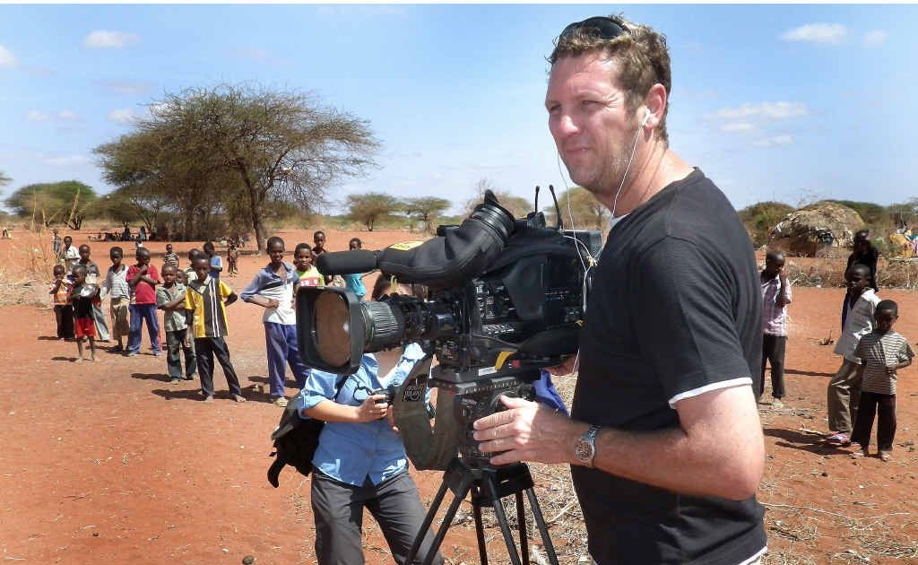 Deon Davies has been praised for his work last year on famine in Africa. Deon Davies has been praised for his work last year on famine in Africa.